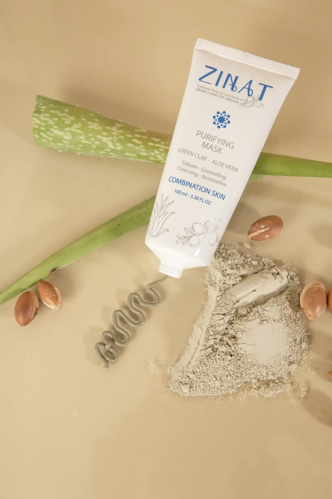Purifying Mask Green Clay - Aloe Vera